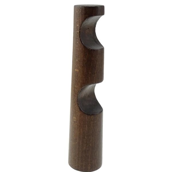 inspire supporto doppio aperto Ø28mm berlino in legno noce verniciato 17cm