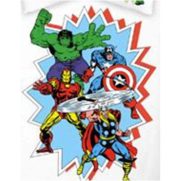 leroy merlin tenda semi-filtrante avengers multicolore, occhiello 140x280 cm