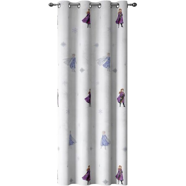 leroy merlin tenda filtrante frozen multicolore, occhiello 140x280 cm