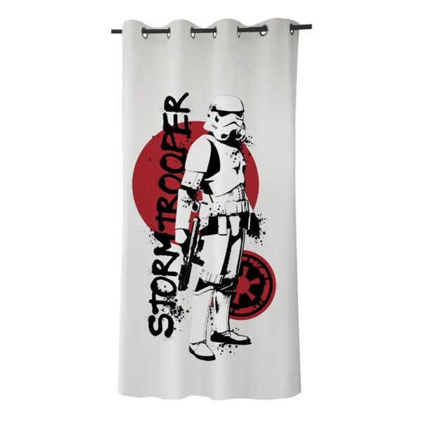 leroy merlin tenda filtrante star wars bianco e rosso, occhiello 140x250 cm