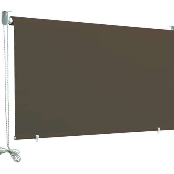 leroy merlin tenda a rullo da sole t1 marrone 150x250 cm