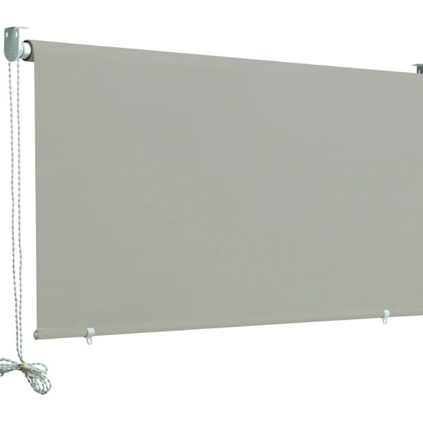 leroy merlin tenda a rullo da sole t1 cenere 150x250 cm