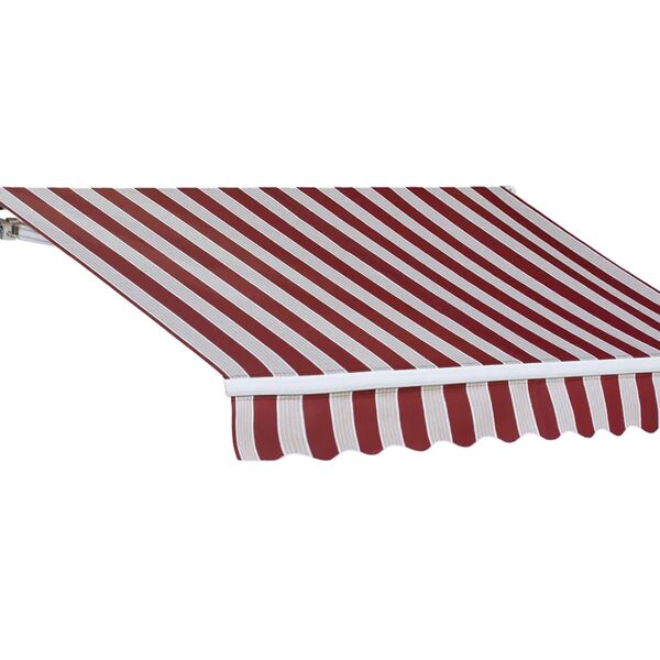 leroy merlin tenda da sole a bracci estensibili mod. t137, l 2.5 x 2 m bordeaux