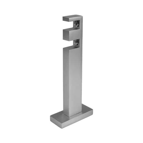 inspire supporto per kit di binari per tende a muro futura l 18 cm bianco