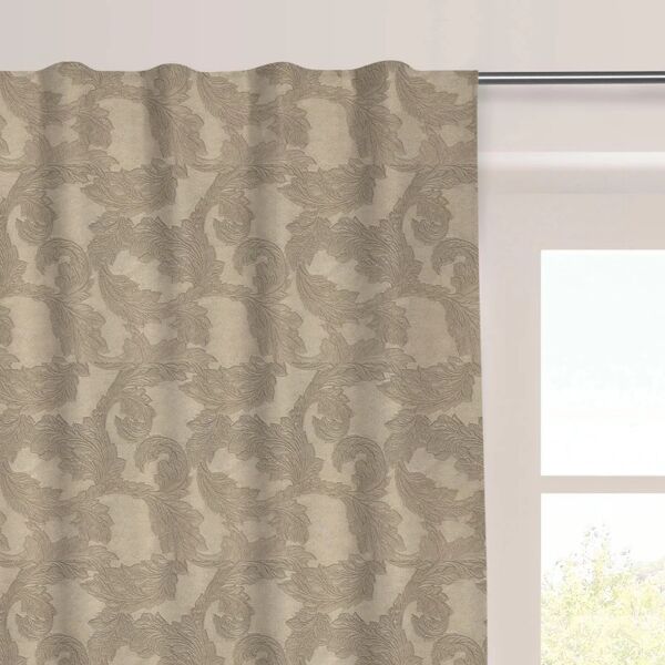 leroy merlin tenda semi-filtrante barres 30 beige, nastro arricciatura automatica 140x300 cm