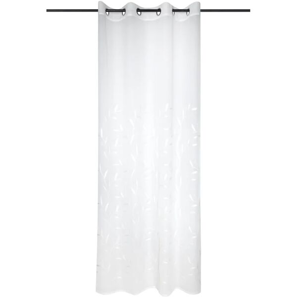 stof tenda semi-filtrante voile bianco, occhiello 140x260 cm