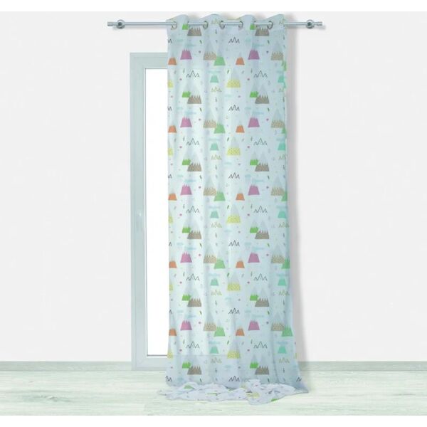 leroy merlin tenda filtrante scandi kid multicolore, occhiello 140x290 cm