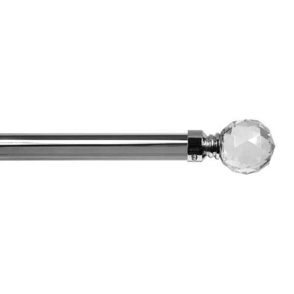 leroy merlin kit bastone per tenda estensibile da 160 a 300 cm luce in ferro cromato grigio Ø 20 mm