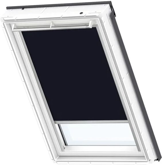 velux tenda per finestra da tetto oscurante  dkl p10 1100s l 94 x h 160 cm blu