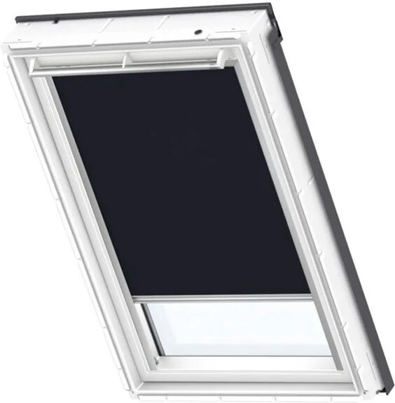 velux tenda per finestra da tetto oscurante  dkl mk08 1100s l 78 x h 140 cm blu