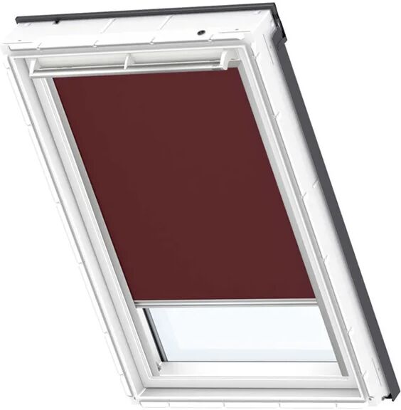 velux tenda per finestra da tetto oscurante  dkl ck02 4559s l 55 x h 78 cm marrone