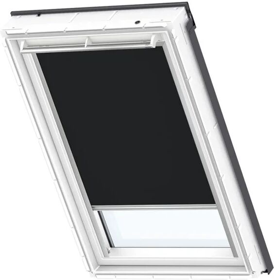 velux tenda per finestra da tetto oscurante  dkl mk08 3009s l 78 x h 140 cm nero