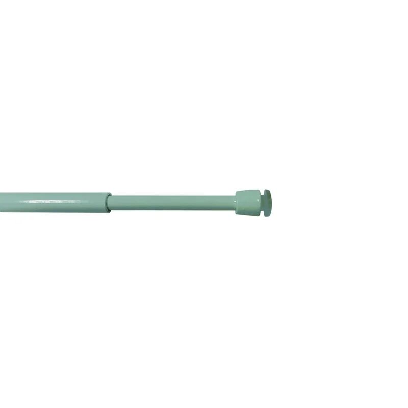 leroy merlin kit bastone per tendina a vetro a pressione estensibile da 40 a 50 cm sam in alluminio ottonato bianco Ø 8 mm