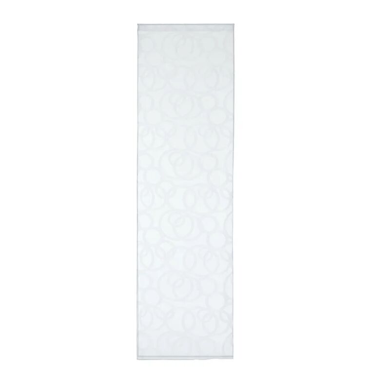 leroy merlin tendina a vetro filtrante roundy bianco, passanti nascosti 60x240 cm