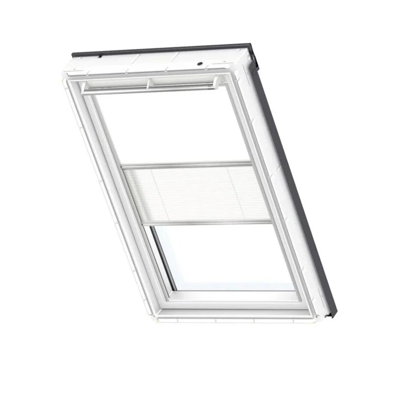velux tenda per finestra da tetto oscurante e filtrante  dfd c04 1025s l 55 x h 98 cm bianco