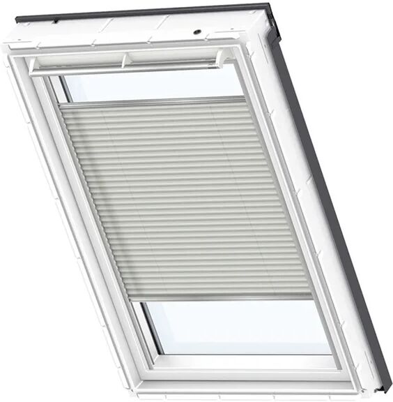 velux tenda plissettata per finestra da tetto filtrante  fhl f06 1259s l 66 x h 118 cm sabbia