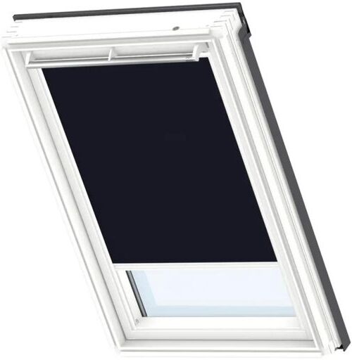 velux tenda per finestra da tetto oscurante  dkl u08 1100swl l 134 x h 140 cm bianco