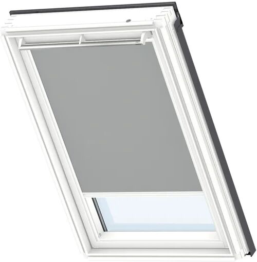 velux tenda per finestra da tetto oscurante  dkl u08 0705swl l 134 x h 140 cm bianco