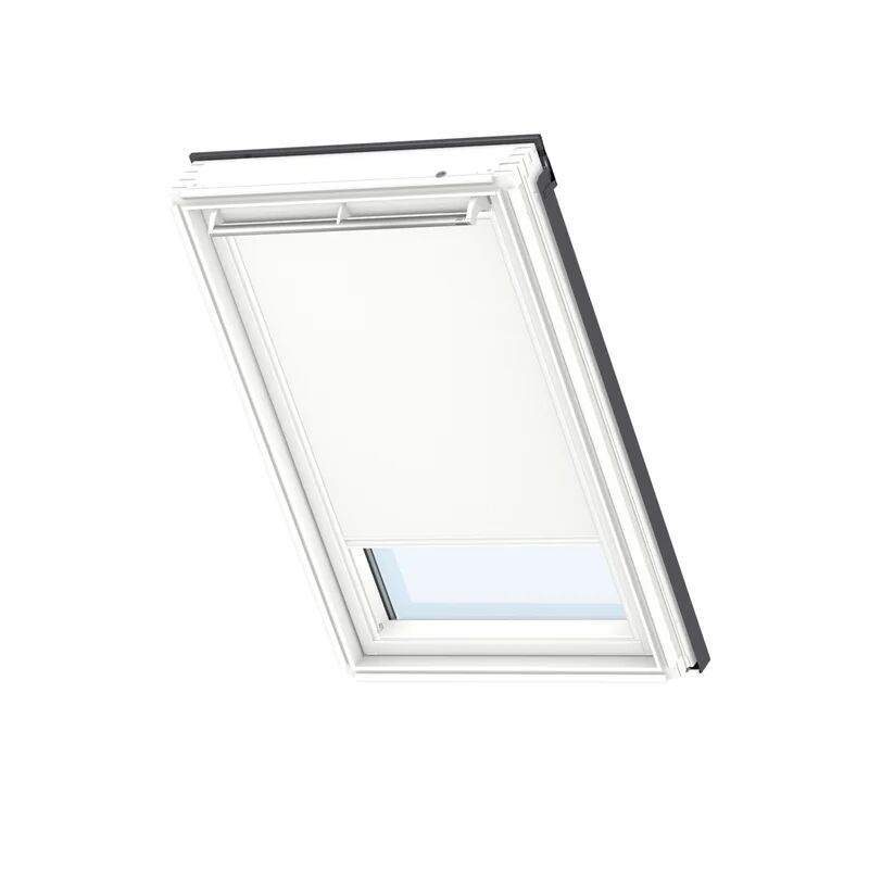 velux tenda per finestra da tetto oscurante  dkl u08 1025swl l 134 x h 140 cm bianco