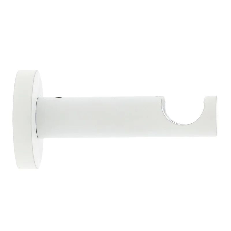 mobois supporto singolo aperto Ø20mm modern design bianco naturale 8cm, 2 pz