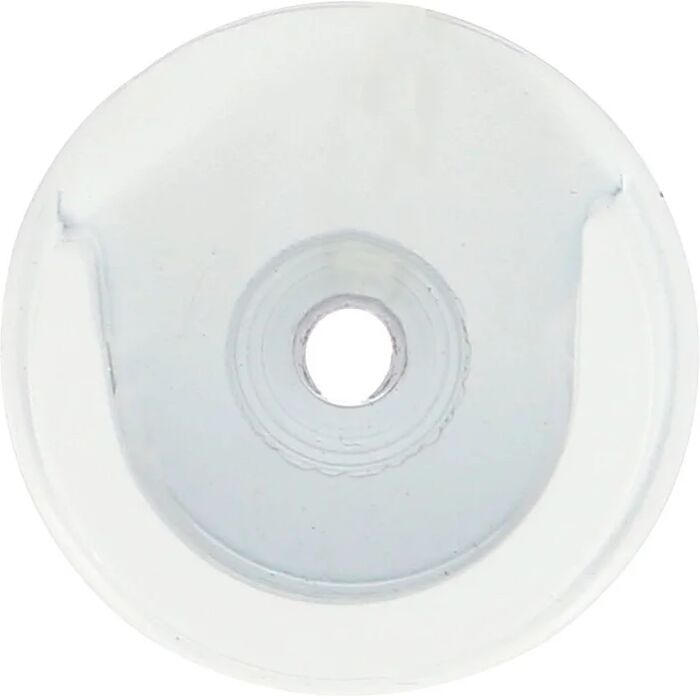 mobois supporto rosetta Ø20mm modern design bianco naturale 11cm, 2 pz