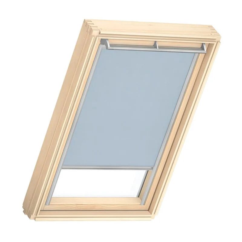 velux tenda per finestra da tetto filtrante  rflb044166s l 47 x h 98 cm azzurro