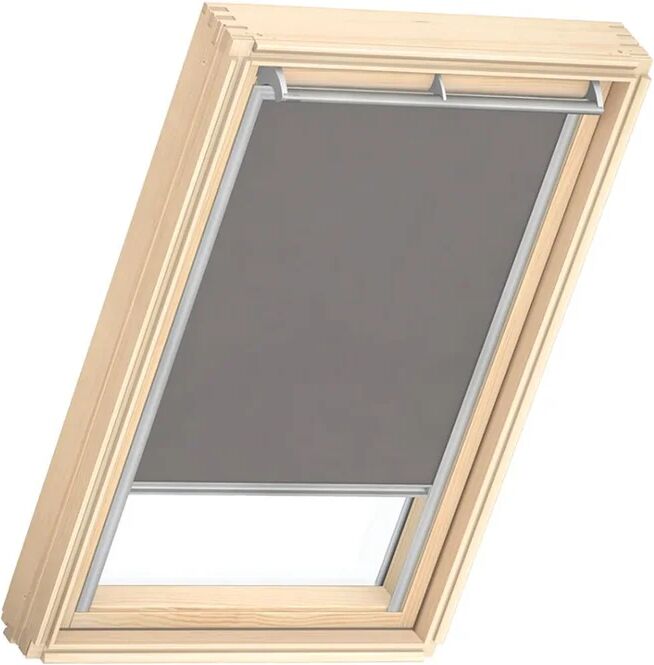 velux tenda per finestra da tetto filtrante  rflfk084161s l 66 x h 140 cm grigio