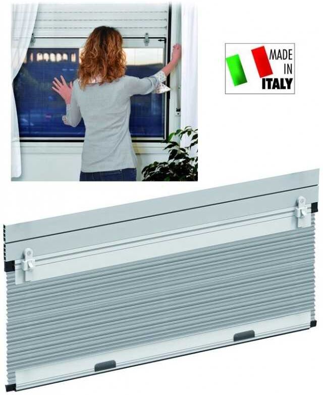 vigor zanzariere alluminio hu-firma tapparella up bianca 100x160 c