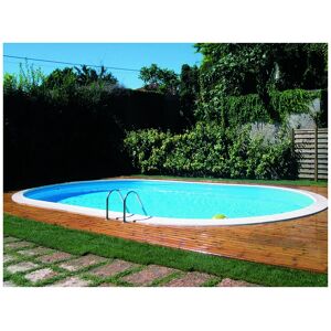 GRE Piscina interrata con pannello polimerico  KPEOV6059 L 6 x 3.2 H 1.5 m