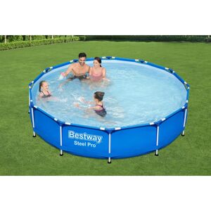 Bestway Piscina fuori terra tubolare  Steel Frame Pro Ø 3.66 m  H 0.76 m