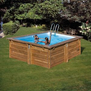 GRE Piscina fuori terra rigida  Carra L int 2.73 m x 2.74 m  H 1.2 m