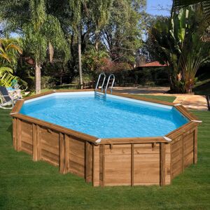 GRE Piscina fuori terra rigida  7900892 L int 5.73 m x 3.5 m  H 1.36 m