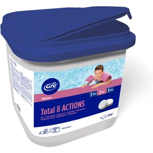 GRE Kit per trattamento acqua in pastiglie  5 kg