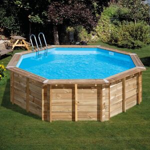 GRE Piscina fuori terra rigida  800003 Violette 2 Ø 5 m  H 1.27 m