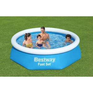 Bestway Piscina gonfiabile  Fast Set, senza pompa Ø 2.44 H 0.61 m