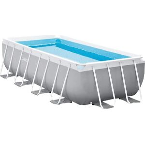 Intex 26790 Piscina Fuori Terra con Telaio Portante Piscina Esterna da Giardino Rettangolare 400x200x h122 con Pompa Filtro - 26790 Prisma Frame