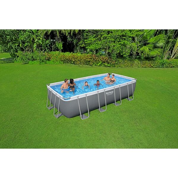 bestway piscina fuori terra tubolare  power l int 5.49 m x 2.74 m  h 1.2 m