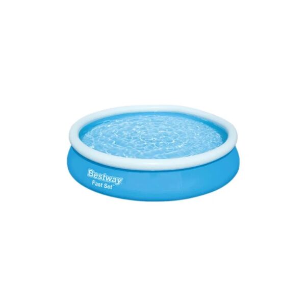 bestway piscina fast set autoportante tonda cm.366x76h. - kg.14,0 -lt.5.377 -filtro cartuccia (art.57274)