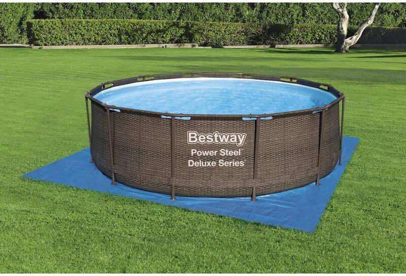 bestway tappetino per piscina  396 x 396 cm