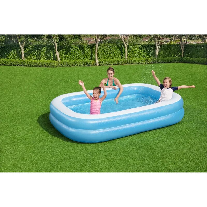 bestway piscina gonfiabile  family l 2.62 x 1.75 h 0.51 m