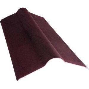 ONDULINE Colmo  per lastre da copertura fibrobituminosa rosso L 100 x L 50 cm, Sp 3 mm