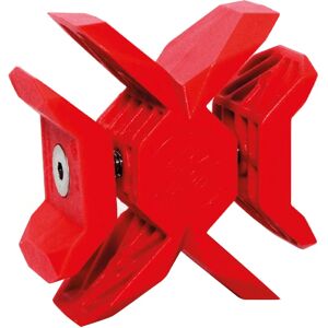 PLAYWOOD Sistema di assemblaggio  Cross in pvc  , rosso