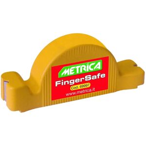 METRICA Magnete  battichiodo Finger Safe in abs giallo