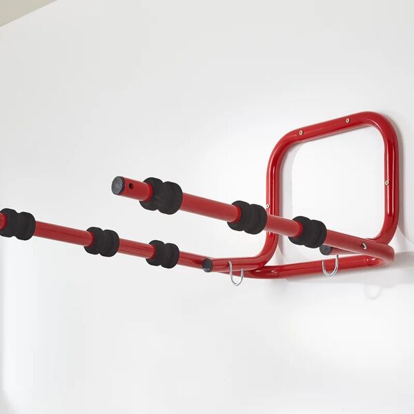 mottez supporto bicicletta da parete per 3 posti l 75 x h 30 cm