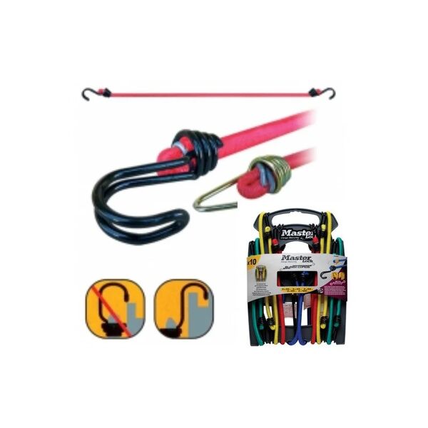 outifrance master lock set 10 pz corde elastiche twin wire 3043eurdat