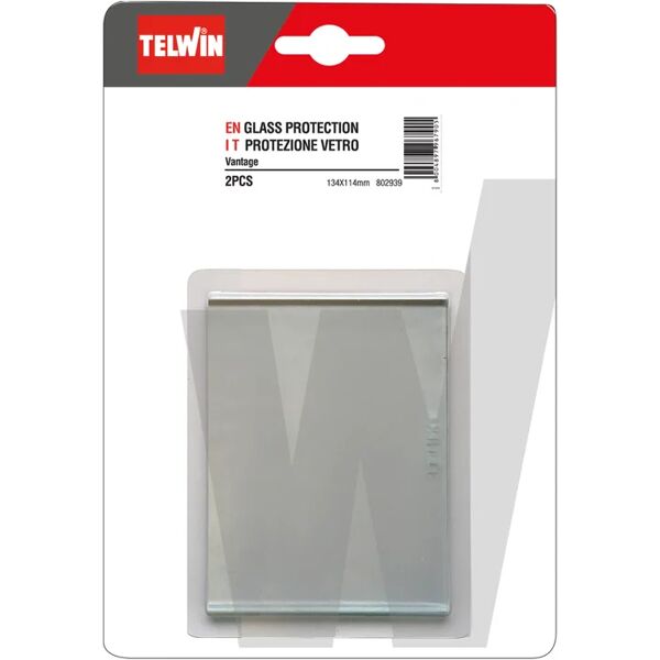 telwin vetro inattinico  jaguar 134 x 114 mm, din senza , 6 pezzi