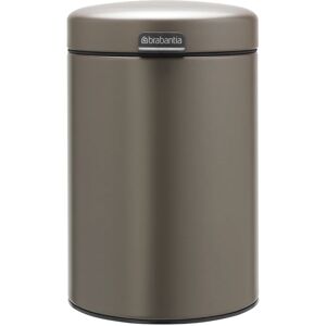 Brabantia Cestino da bagno manuale newicon  grigio 3 Lin acciaio