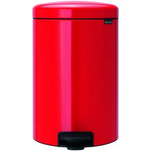 Brabantia Pattumiera New Icon  a pedale rosso 20 L