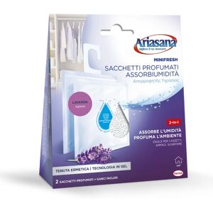 HENKEL Ricarica sali assorbiumidità  Ariasana Minifresh lavanda 2 x 50 g