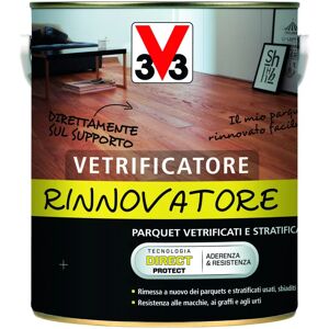 V33 Vetrificatore per parquet  Rinnovatore trasparente lucido 2.5 L